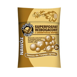 Superfosfat wzbogacony – nawóz fosforowy wspierający fotosyntezę – 2 kg Ogród Start