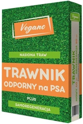 Trawnik odporny na psa – nasiona traw z mikrokoniczyną 1 kg Vegano