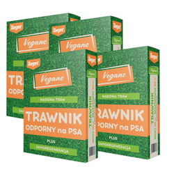 Trawnik odporny na psa – nasiona traw z mikrokoniczyną 4 kg Vegano