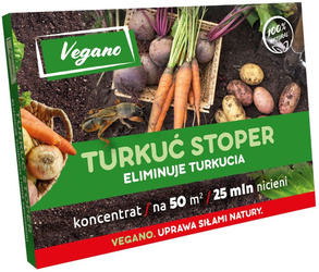 Turkuć Stoper – pożyteczne nicienie na turkucia i inne szkodniki 25 mln nicieni Vegano