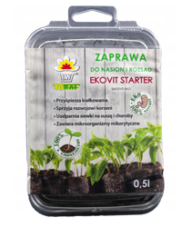 Zaprawa Do Nasion i Rozsad – Ekovit Starter – 500 ml Toraf