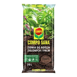 Ziemia do roślin zielonych i palm – 20 l Compo