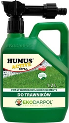 Humus Active nawóz wzmacniający z bakteriami – papka do trawnika – 1,2 l Ekodarpol