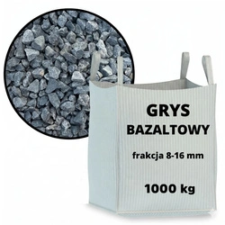 Grys bazaltowy do ogrodu 8-16 mm – 1000 kg Sand Kruszywa