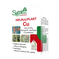Help Plant CU - Zwiększa Odporność Roślin Na Patogeny, Zapobiega: Nekrozom, Zamieraniu Liści i Pędów 20 ml