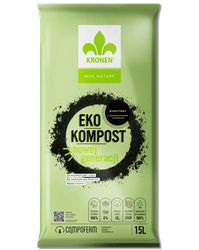 Kompost Eko bioaktywny – kwasy humusowe – 15 l Kronen