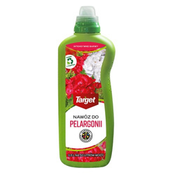 Nawóz do pelargonii w płynie – wzmacnia wybarwienie kwiatów – 1 l Target