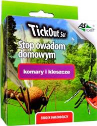 Tickout Set – Zwalcza Komary i Kleszcze – 2 x 50 ml Asplant