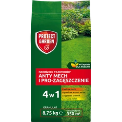 Nawóz do trawników 4w1 ANTY MECH + Pro-Zagęszczenie – 8,75 kg Protect Garden