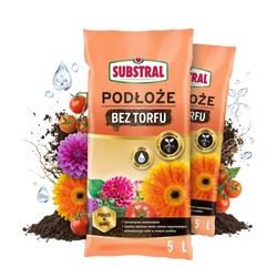Podłoże bez torfu – ziemia uniwersalna – 5 l Substral (Zestaw 2 szt.)