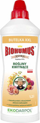 Biohumus Extra nawóz do roślin kwitnących w ogrodzie, na balkonie i w domu – 1,2 l Ekodarpol