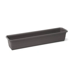 Skrzynka Balkonowa Bona 80 cm – Antracyt – Lamela