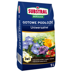 Podłoże uniwersalne – ziemia do kwiatów i warzyw – 5 l Substral