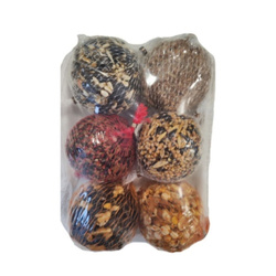 Pokarm dla ptaków - kule tłuszczowe  ''Ptasie Bistro''- 6 szt