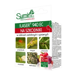 Laser 940 EC na szkodniki w warzywach i roślinach ozdobnych – 50 ml Sumin