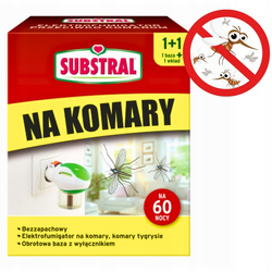 Substral na komary urządzenie elektryczne przeciw komarom + wkład – Substral
