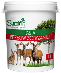 Pasta przeciw zgryzaniu pędów drzew i krzewów – 1 l Sumin