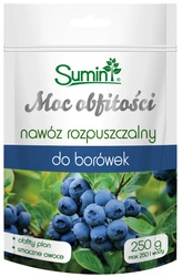 Nawóz rozpuszczalny do borówek Moc Obfitości – 250 g Sumin