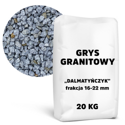 Grys Granitowy „Dalmatyńczyk” 16-22 mm – 20 kg