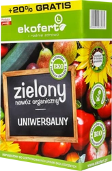 Zielony nawóz organiczny – uniwersalny do warzyw, owoców i roślin ozdobnych – 1,2 kg Ekofert L