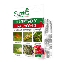 Laser 940 EC na szkodniki w warzywach i roślinach ozdobnych – 50 ml Sumin
