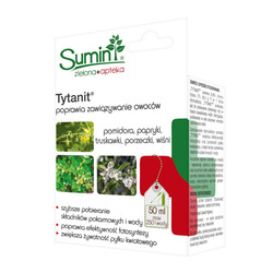 Tytanit poprawia zawiązywanie owoców – 50 ml Sumin