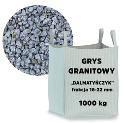 Grys Granitowy ''Dalmatyńczyk'' 16-22 mm – BIG BAG 1 tona
