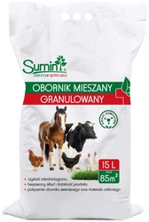 Obornik mieszany granulowany z kwasami humusowymi – do warzyw, owoców i trawników – 15 l Sumin