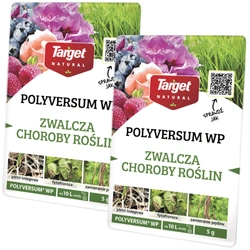 Polyversum WP zwalcza choroby trawnika, iglaków, drzew i krzewów oraz warzyw – 2x5 g Target (ZESTAW)