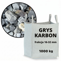 Grys karbon do ogrodu 16-32 mm 1000 kg – Sand Kruszywa
