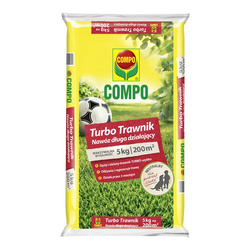 Turbo Trawnik nawóz długo działający – 5 kg Compo