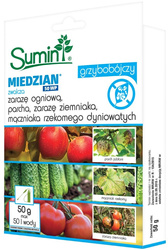 Miedzian 50 WP - na choroby drzew owocowych 50 g