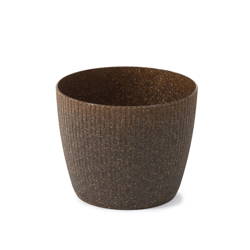 Osłonka Doniczka Ø140 mm Magnolia Eco Coffee Jumper – Espresso – Lamela