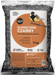 Pokarm Dla Ptaków – Słonecznik Czarny – 5 kg