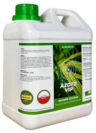 Azoto VIP – Bakterie Azotowe – 2 l Agrobios