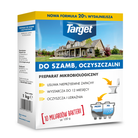 Bakterie Do Szamba i Oczyszczalni – 1 kg Target