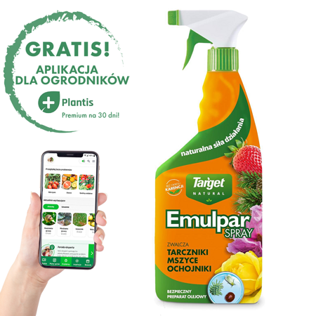 Emulpar Spray – Zwalcza Szkodniki Roślin Domowych – 750 ml Target