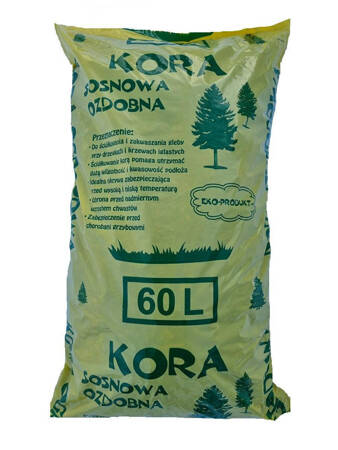 Kora Sosnowa 30-60 mm – Paleta 60 x 60 litrów Tocicki