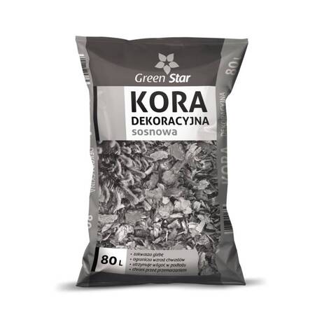 Kora Sosnowa Gruba Mieszana – 39 x 80 litrów Green Star