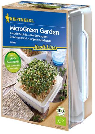 Mikrolistki – Zestaw Do Uprawy MicroGreen + Nasiona – Kiepenkerl