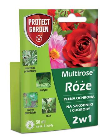 Multirose 2w1 – Na Szkodniki i Choroby Róż – 50 ml Protect Garden