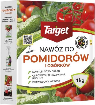 Nawóz Do Pomidorów i Ogórków z Mikroelementami – 1 kg Target