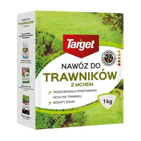 Nawóz Do Trawnika z Mchem – 1 kg Target