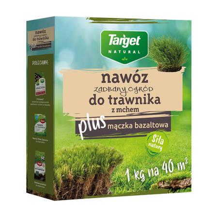 Nawóz Do Trawnika z Mchem – Z Mączką Bazaltową – 1 kg Target