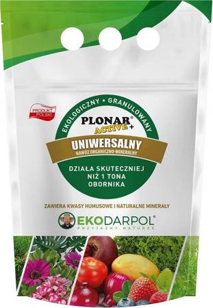 Nawóz Granulowany Plonar Active Uniwersalny – Zastępuje Obornik – 1 kg Ekodarpol