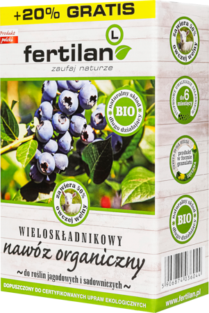 Nawóz Naturalny Z Wełną Owczą – Do Owoców – 1,2 kg Fertilan L