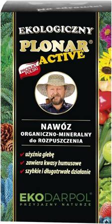 Nawóz Rozpuszczalny Plonar Active Uniwersalny – Zastępuje Obornik – 200 g Ekodarpol