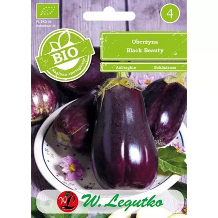 Oberżyna 'Black Beauty' – 0,50 g Legutko