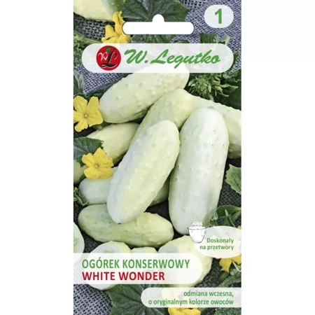 Ogórek Gruntowy White Wonder – 2g Legutko 