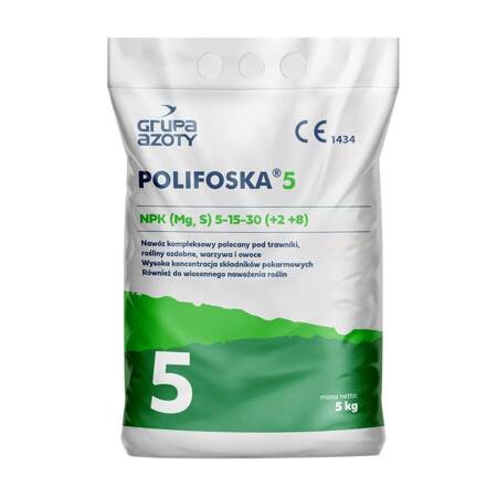 Polifoska Plus – Nawóz Uniwersalny – 5 kg Grupa Azoty